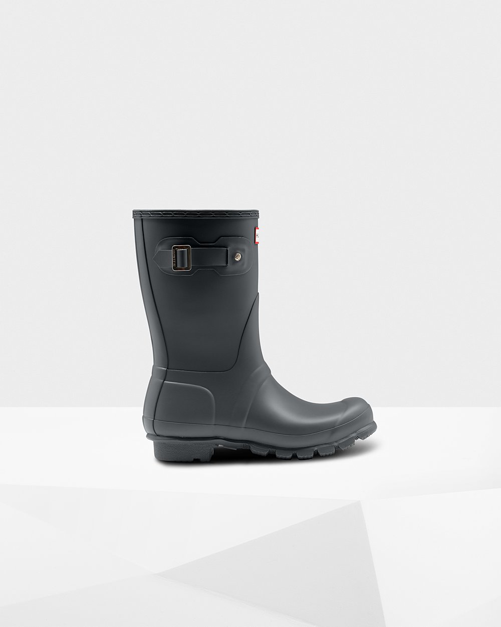 Hunter Mujer Original - Botas de Lluvia Verde Oscuro - 431-QWTVPM